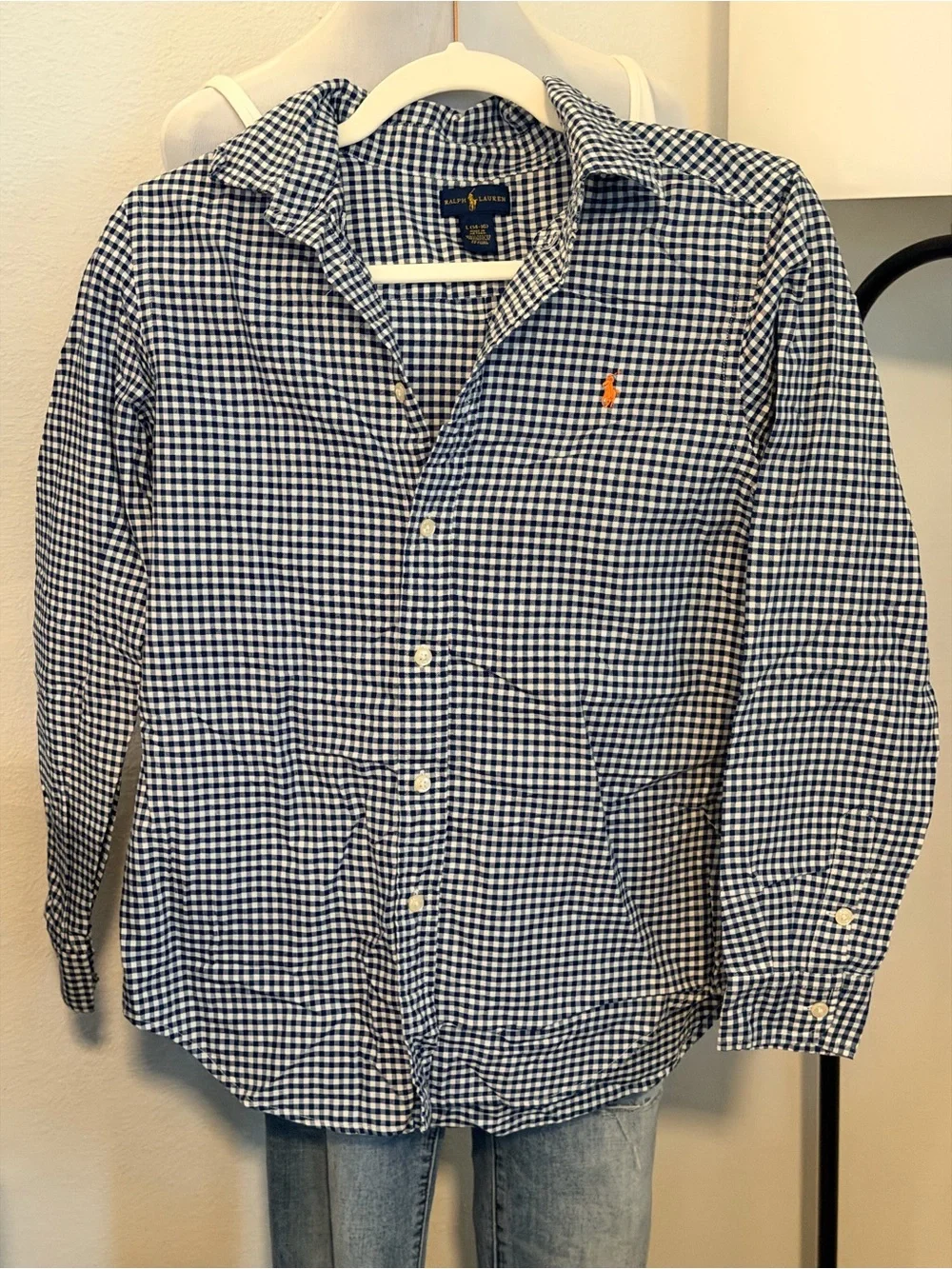 Ralph Lauren Boys 3 Shirt Bundle Size L (14-16) Button Down Dress Shirts Preppy